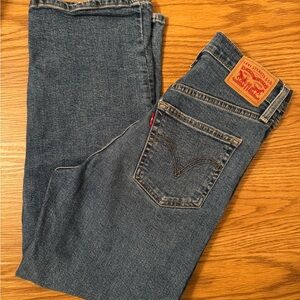 Levi's women Ribcage straight ankle Classic Denim Jeans